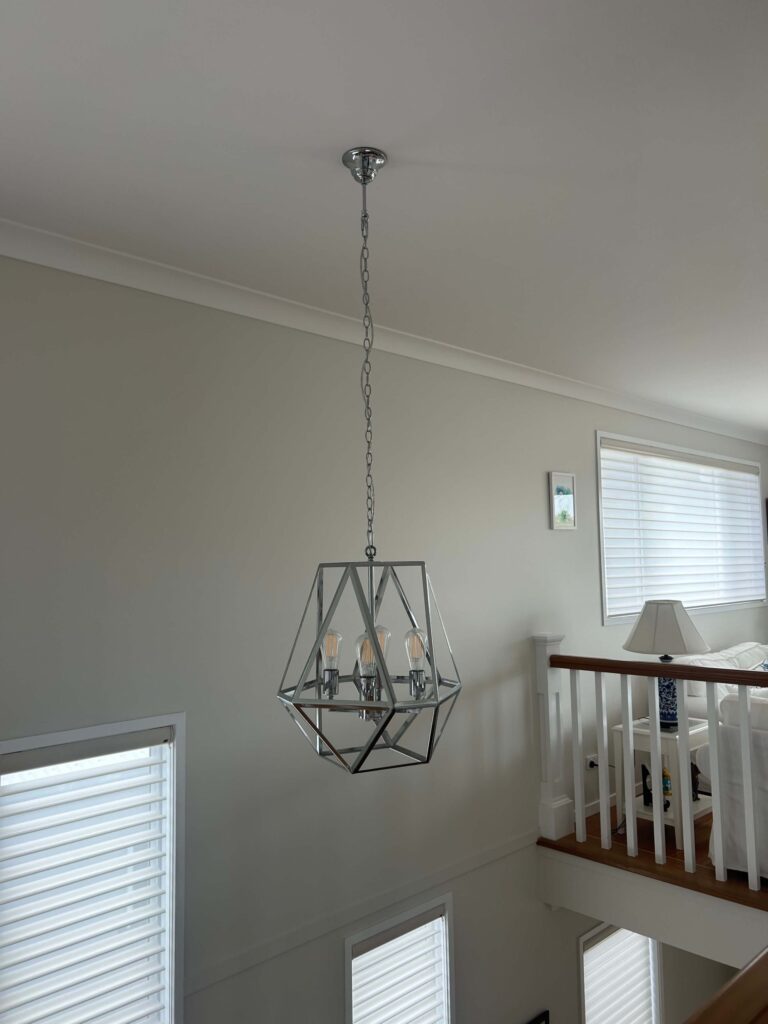 Air conditioning installation by licensed electrician in Brisbane home